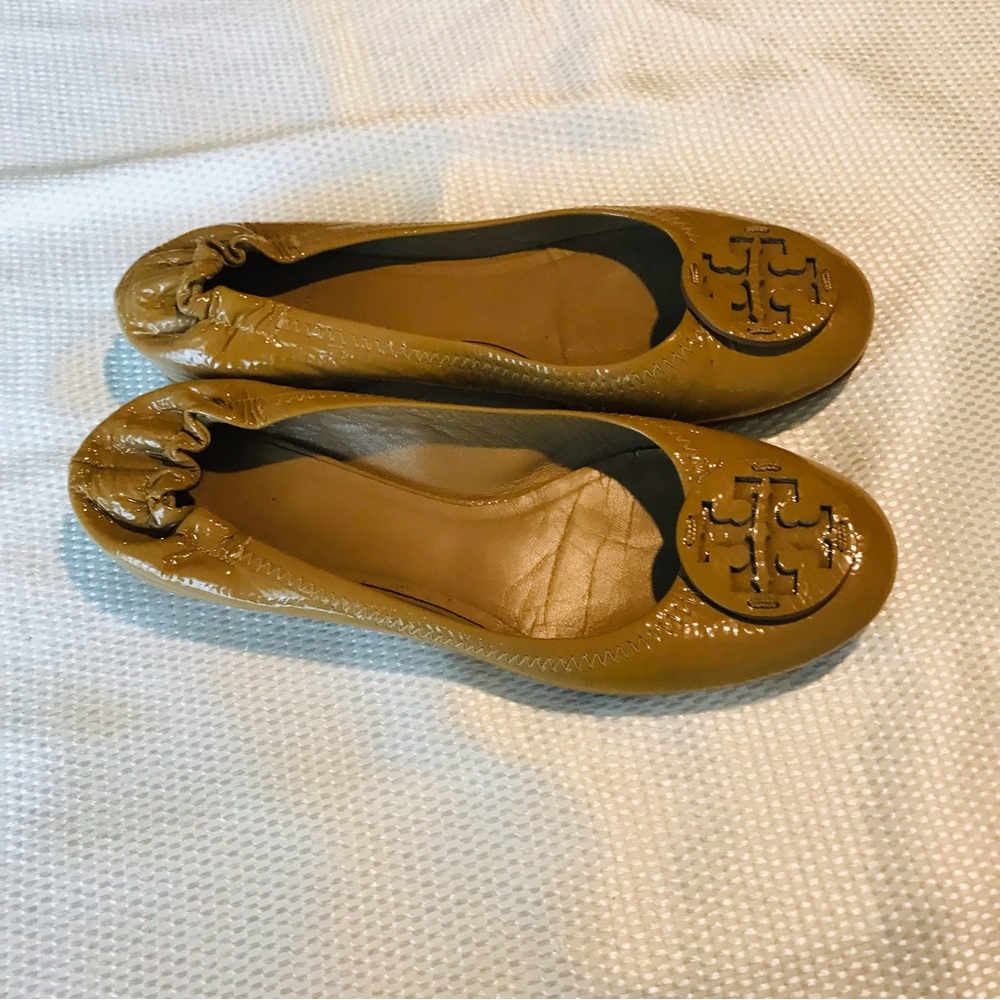 Tory Burch Women's Tan‎ Ballet Flats - Picture 3 of 7
